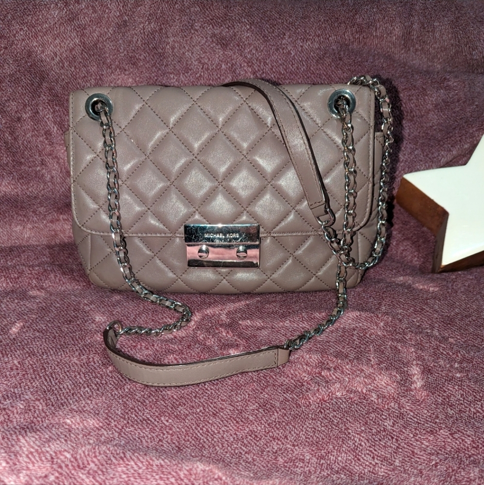Michael Kors Sloan Quilted Chain Shoulder Bag